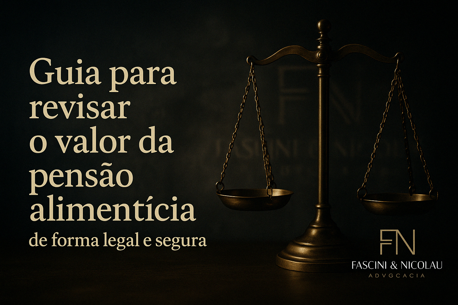Guia para revisar o valor da pensão alimentícia de forma legal e segura - Fascini e Nicolau Advocacia - Jandaia do Sul